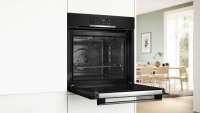 BOSCH HBA171BB3F Serie 2 Einbau-Backofen 60 x 60 cm Schwarz
